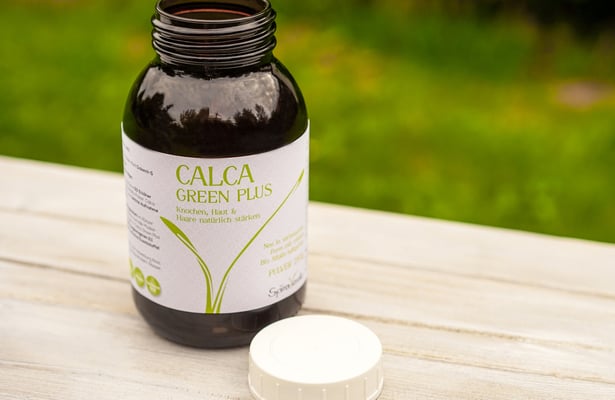 Etikett für Calca Green