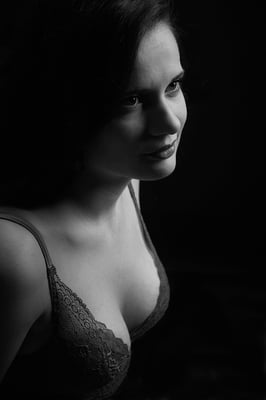 portrait studio bouloir feminin 