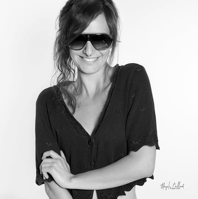 portrait studio féminin