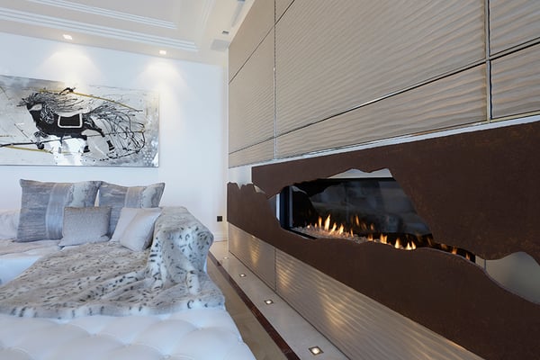 photographie corporate architecture cheminée moderne