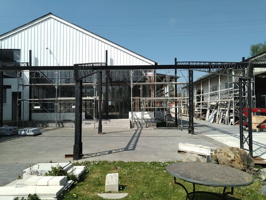 auvent pour panneaux photovoltaïques