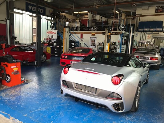 Bereitstellung für die schönen Tage.