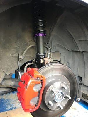 TIP-Tuning Forester Turbo mit D2 Gewindefahrwerk und Advan Racing GT Felgen!😉