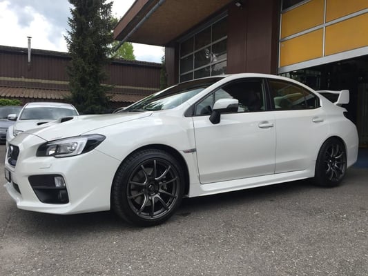 Weds Sport Felgen, LED Heckleuchten und Nebellampe Black. 