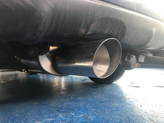 Subaru Forester Turbo mit R1-Auspuffanlage ab Kat.👍