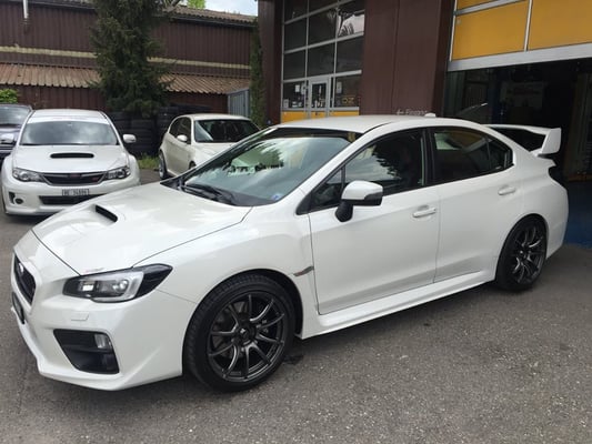 Weds Sport Felgen, LED Heckleuchten und Nebellampe Black. 