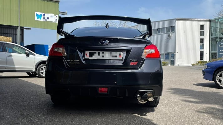 Subaru WRX STI mit R1 Singel Auspuffanlage💥🔊🏁