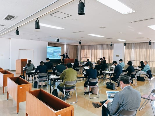 清水港管理居局長が概要を説明