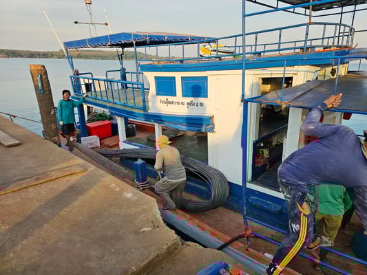 Baumaterial Lieferung