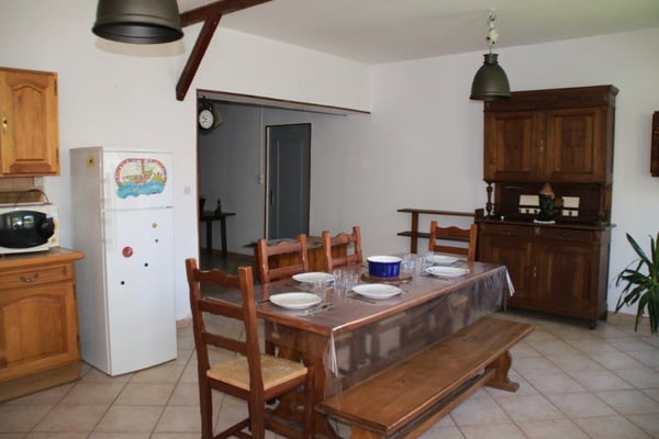 Salle à manger - Location de vacances près de Verdun