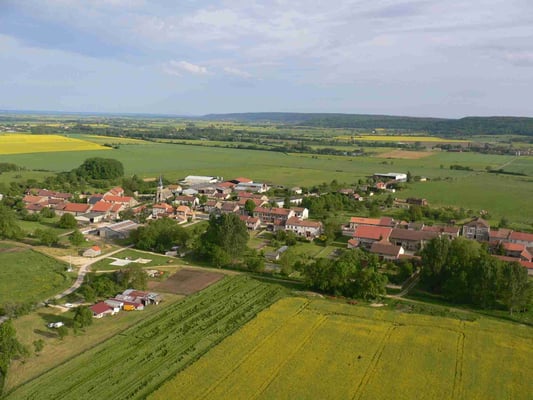 Le village de Manheulles