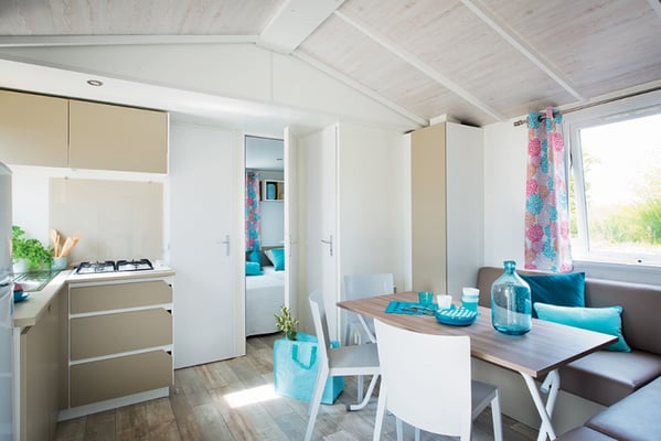 mobil home 3 chambres à gastes