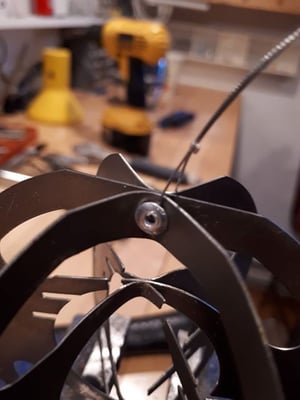 Assemblage des boules upcycling