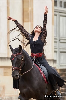 SCÈNES EN SELLE, "Alquemia" (cie L'art est cabré), Lunéville, France