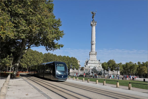 Monument aux Girondins, place des Quinconces, Bordeaux, France