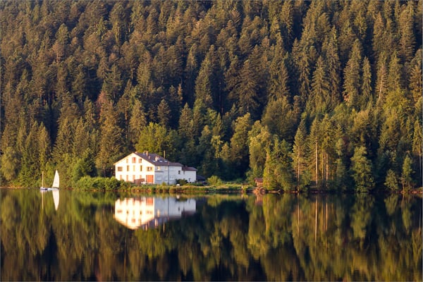 Lac de Gérardmer, Vosges, France
