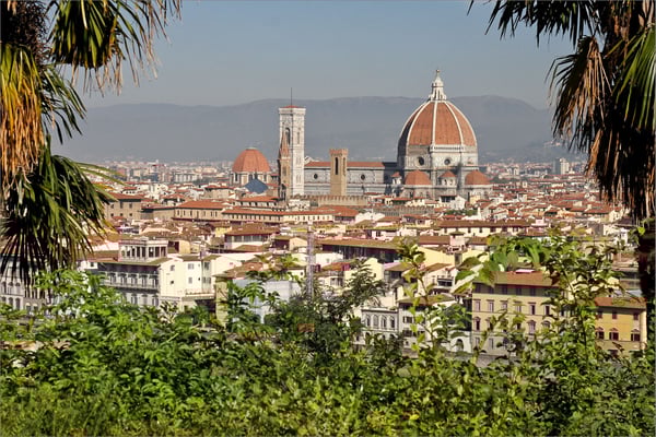Vue générale, Florence, Italie