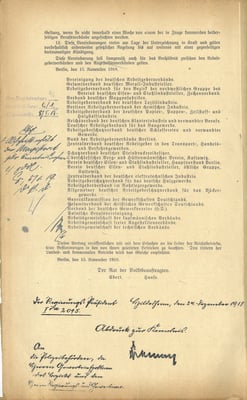 S.2: Deutschlands Unternehmer hatten die Russische Revolution vor Augen. Sie waren zu großen Zugeständsnissen bereit, um ihr Eigentum vor der Sozialisierung (Enteignung) zu schützen. StA Göttingen 
