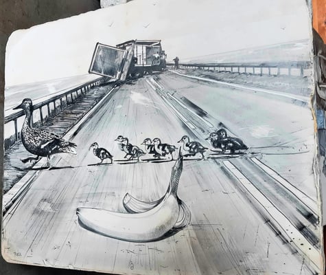 Uitwijken voor dieren