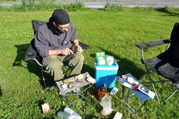 mmmhhh Zelt-Frühstück