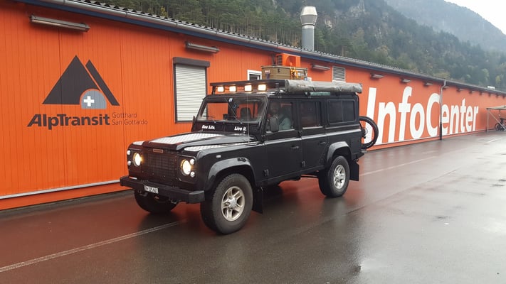 Auf der Fahrt in den Süden einen Stopp im Visitor Center