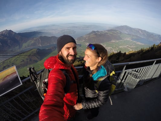 Runter gehts mit der Cabriobahn