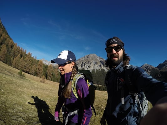 Start Nationalpark Wanderung Munt la Schera