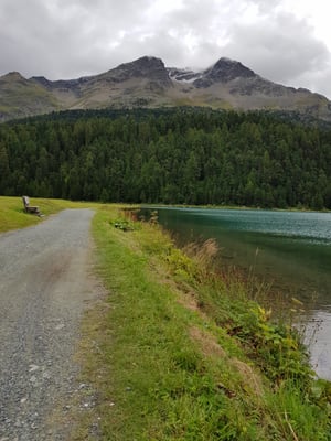 Running in St. Moritz