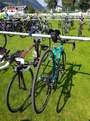 Bike Check-In am Tag zuvor