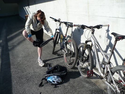 Vorbereiten für die Tour