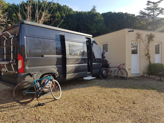 Unser Campingplatz inkl. Privatbad