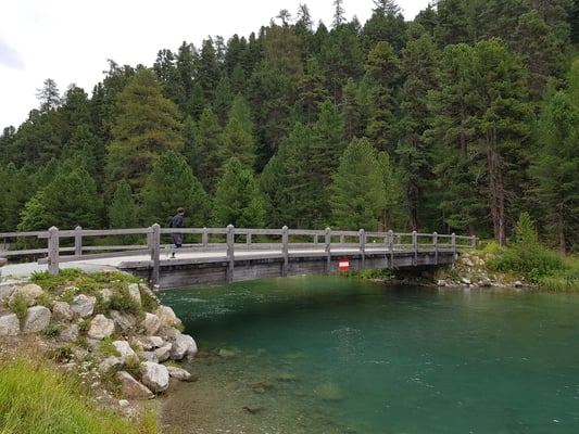 Running in St. Moritz