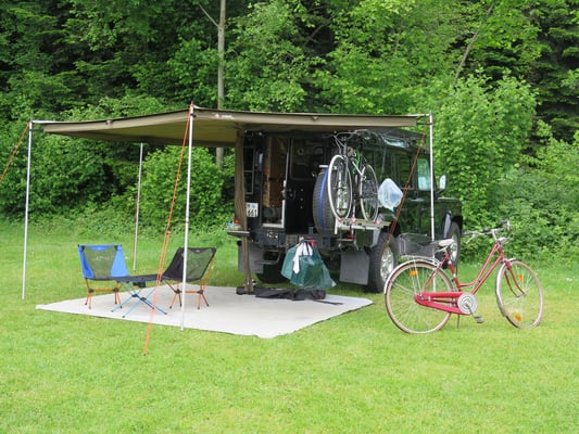 Zurück auf dem Camping