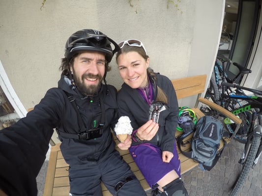 Gelati zurück im Dorf