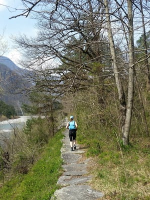 Trailrun entlang der Maggia