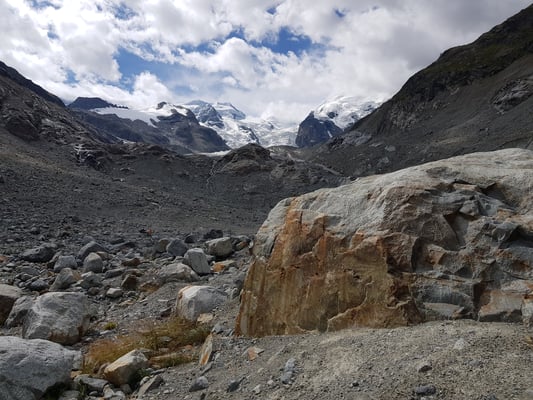 Trailrun zum Morteratsch Gletcher