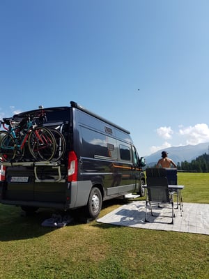 Camping in St.Moritz