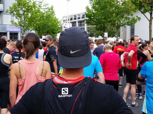 Kurz vor dem Startschuss