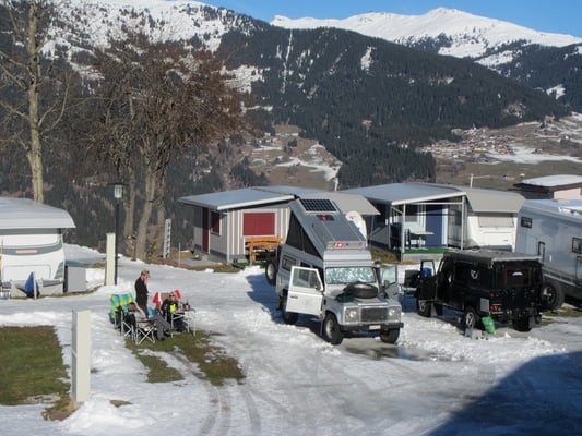 Am geniessen der Sonne