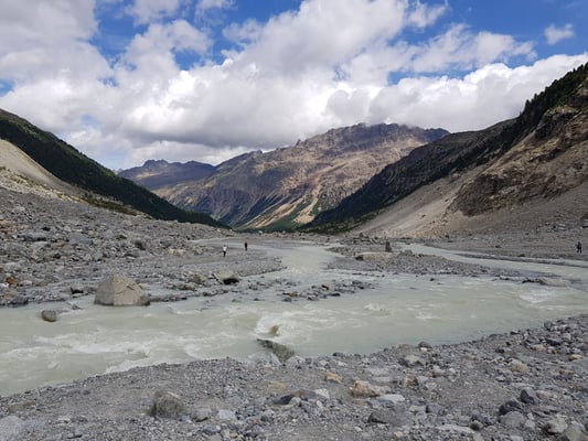 Trailrun zum Morteratsch Gletcher