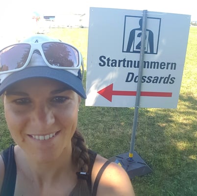 1 Tag vor dem Anlass: Startnummer abholen