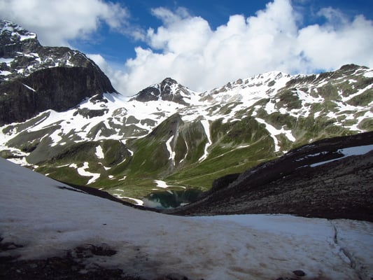 Herrliche Aussichten auf Lej Suvretta