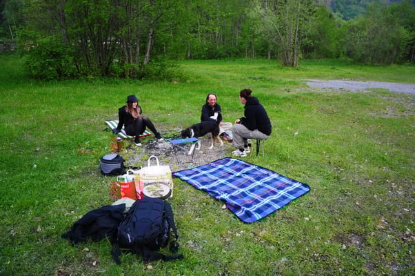 Cousine Rayen & Onkel Peti bei uns zum Nachessen