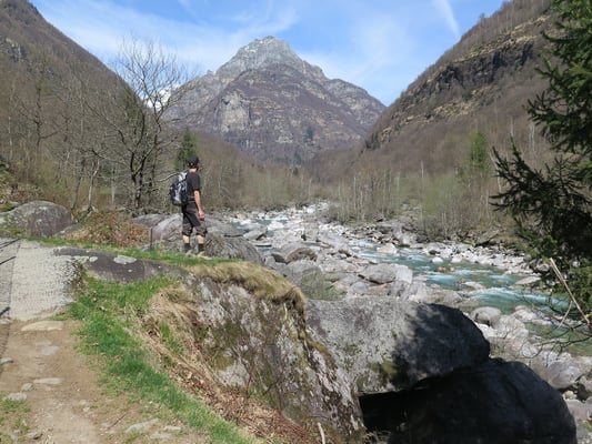Wanderung Lavertezzo-Sonogno