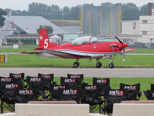 VIP-Bereich mit super Aussicht für die Show