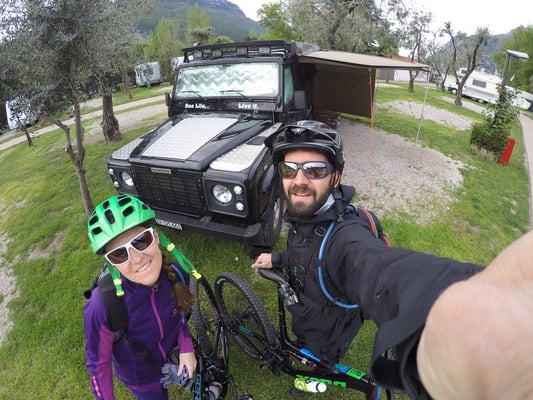 Ready für die erste Biking Tour Torbole - Lago Di Tenno