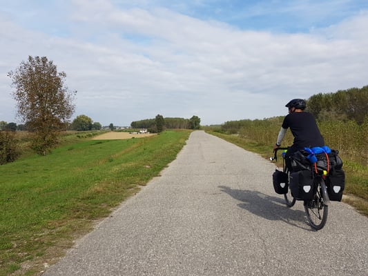 Weiter dem Po entlang Richtung Cremona