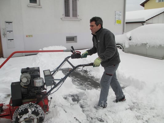 Winterdienst: Liegenschaft in Lenzburg
