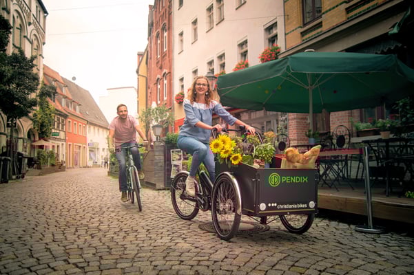 Pendix Christiania Fahrt durchs Dorf