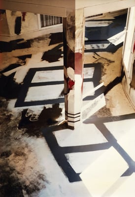 Corine_Sylvia_Congiu-11_1993-SENLIS_commande_publique_lycee_Hugues Capet-Senlis_Horloge_solaire 